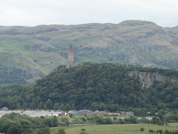 Wallace Monument ze Stirling Castle