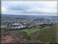 Edinburgh - pohled z Arthur's Seat