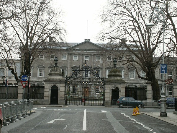 Leinster House - od r. 1922 sdlo irskho parlsmentu