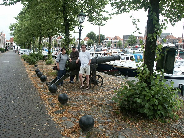 Spolen foto v Blokzijl