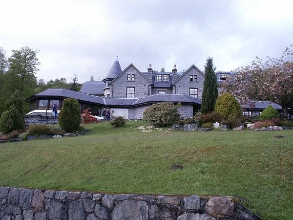 Glenspean Lodge - zde bydlel Mel Gibson